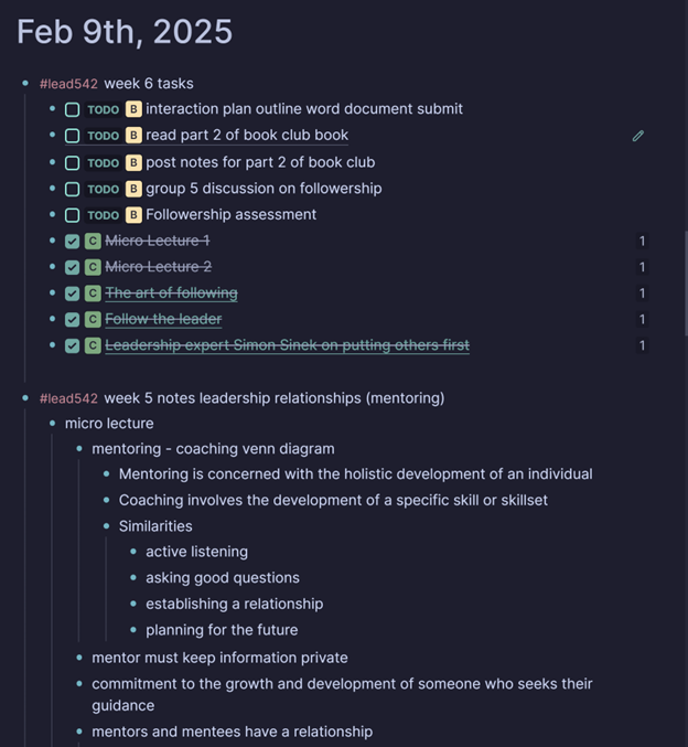 logseq task management